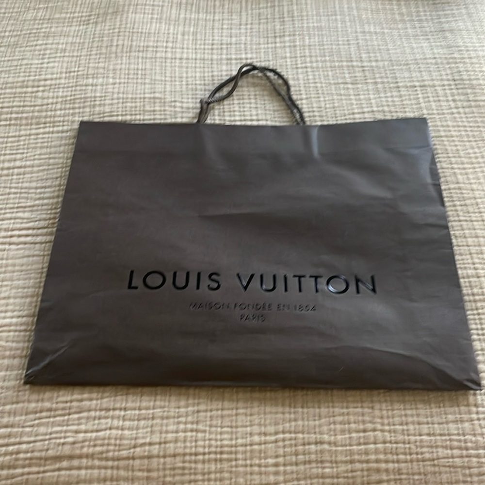 Louis Vuitton paper bag